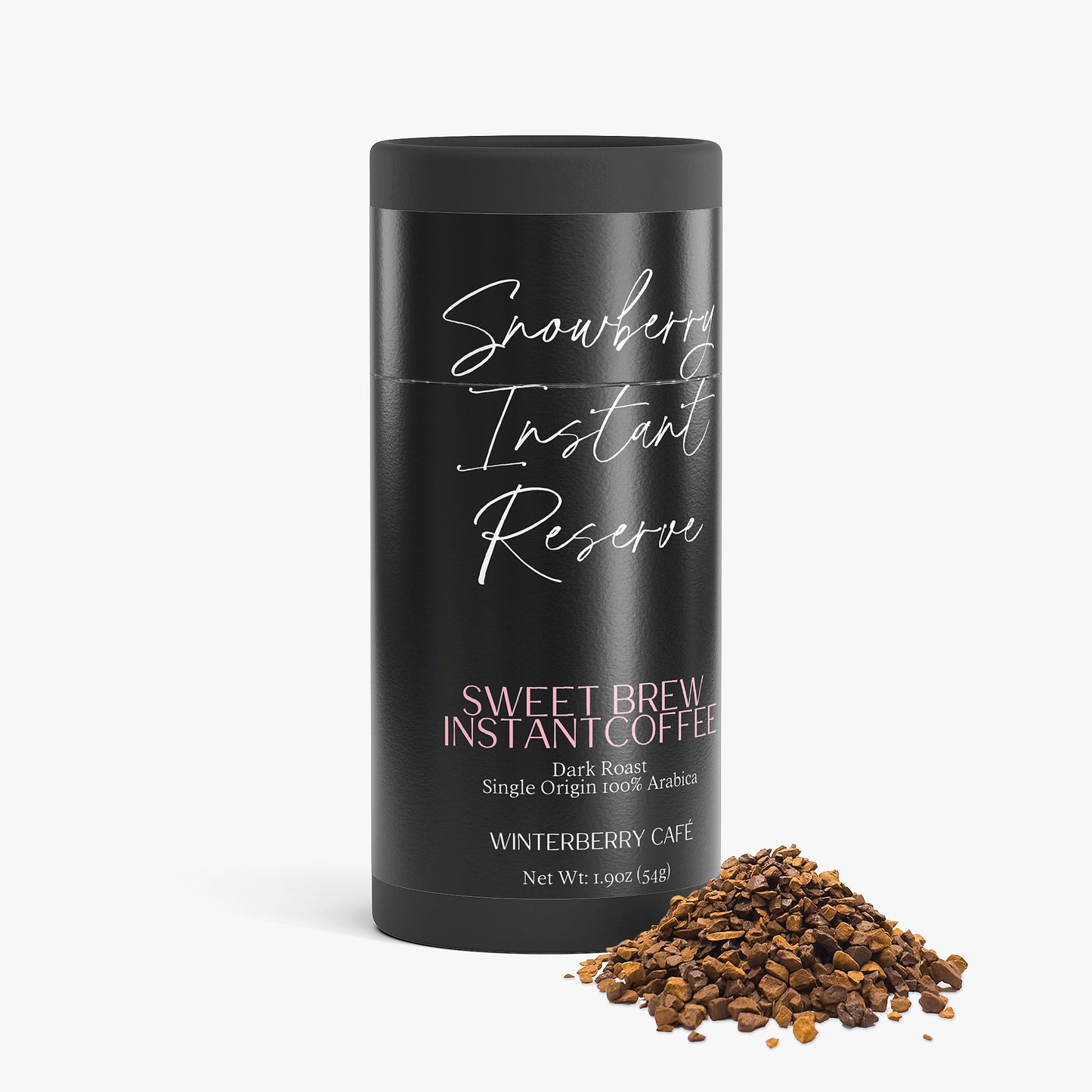 Snowberry Instant Reserve Instant Coffee (Dark Roast)