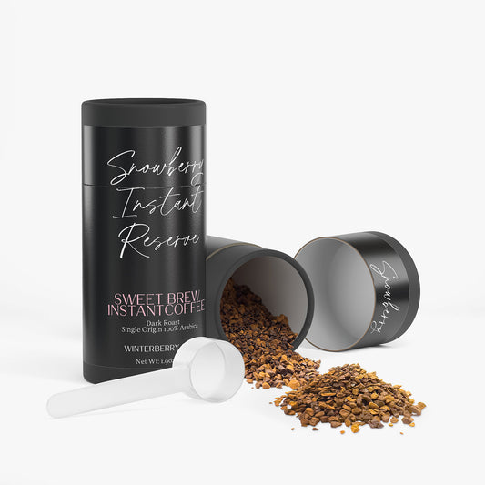 Snowberry Instant Reserve Instant Coffee (Dark Roast)
