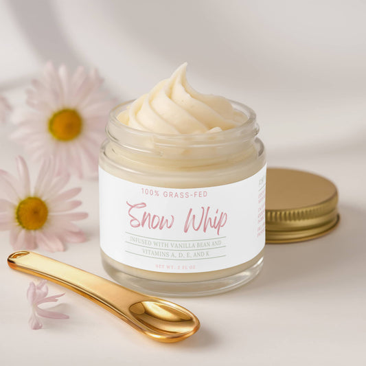 Snow Whip Tallow Balm with Vanilla Bean